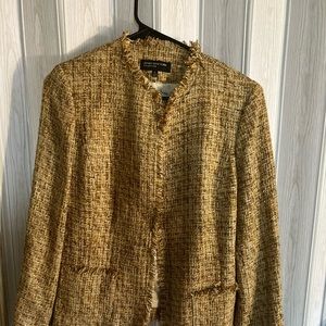 Jones New York tweed jacket size 10 brand new with tags